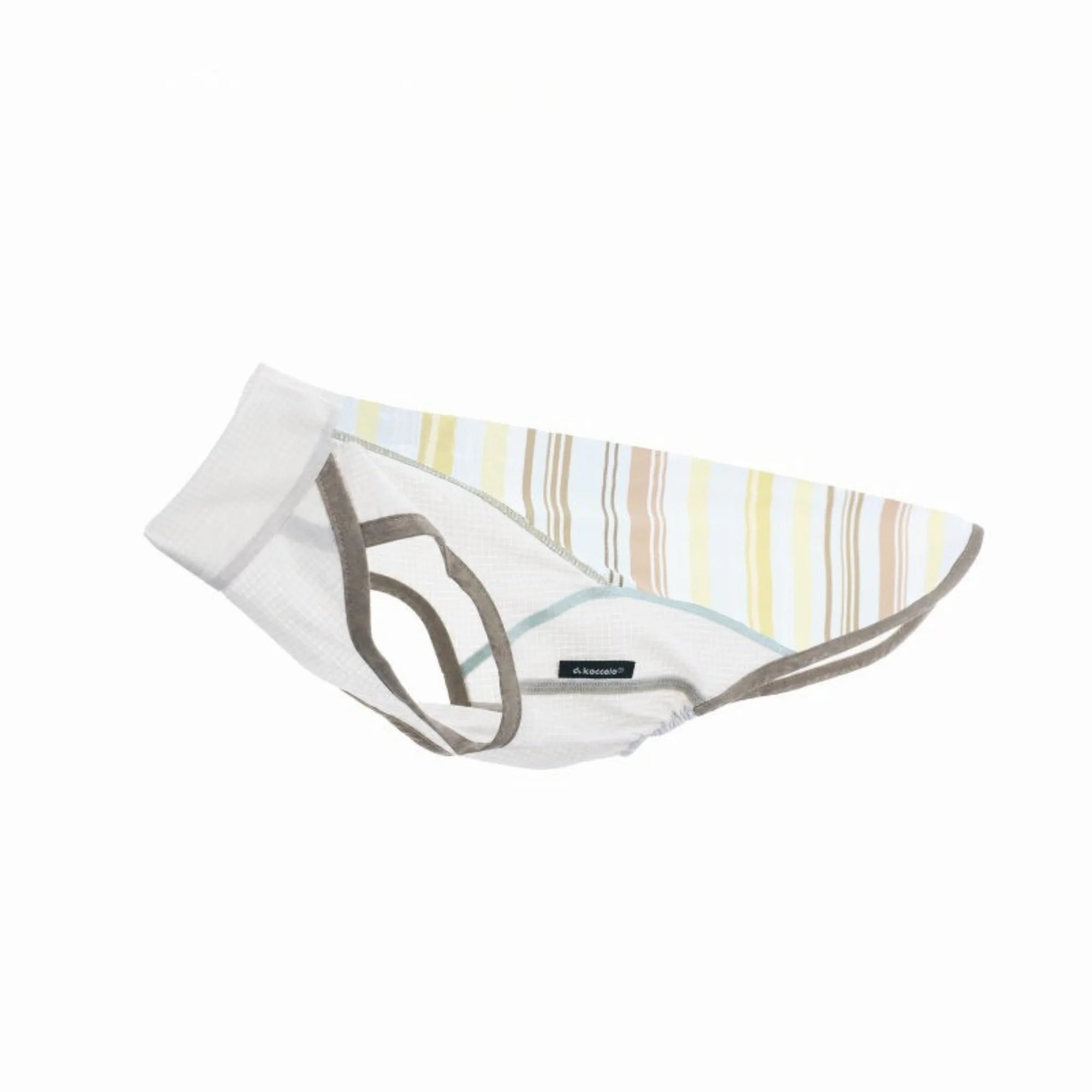Cooling Striped Thin Tank Top for Dachshunds Summer Sun Protection