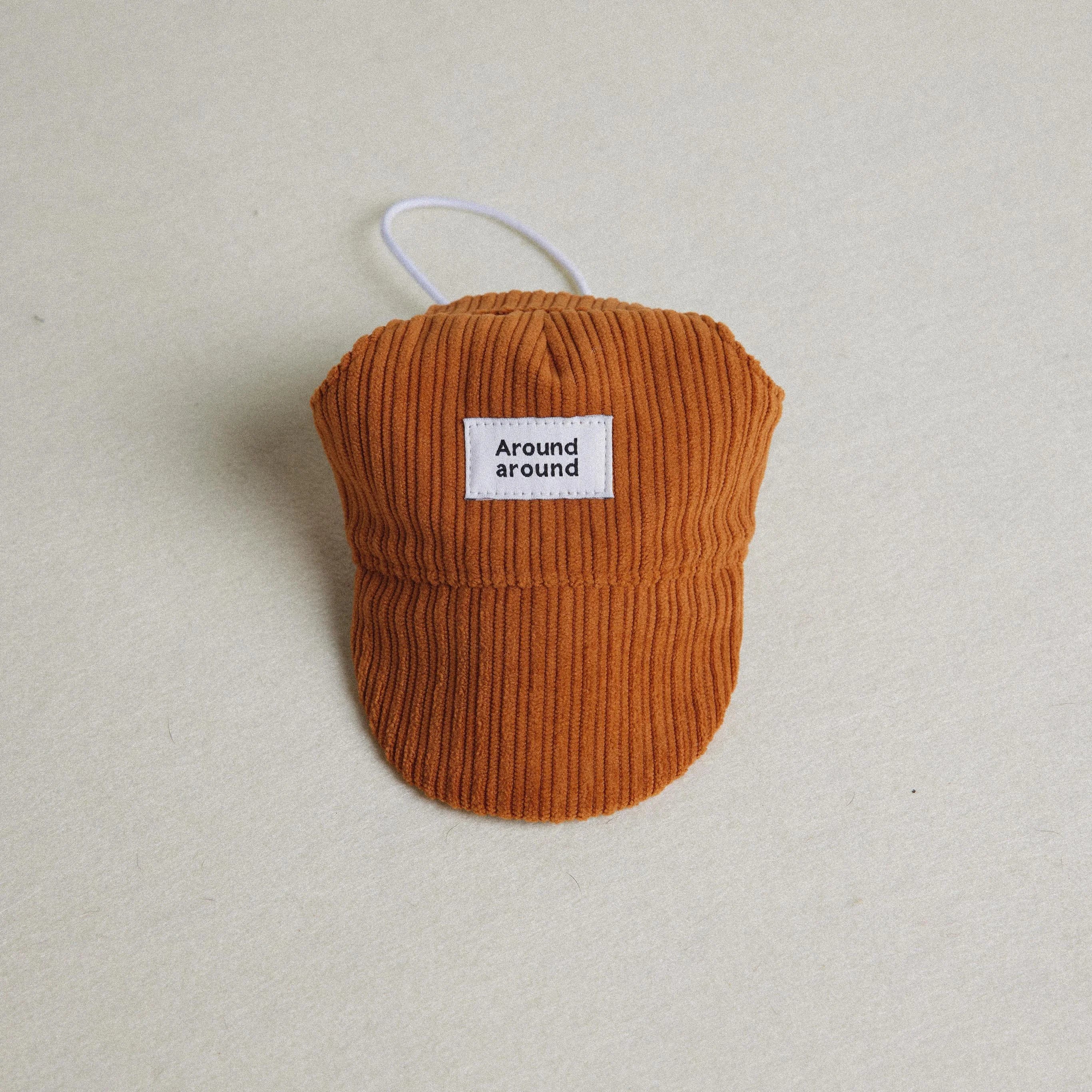 Dachshund Autumn & Winter Maillard Double-Layer Jacket - Cap