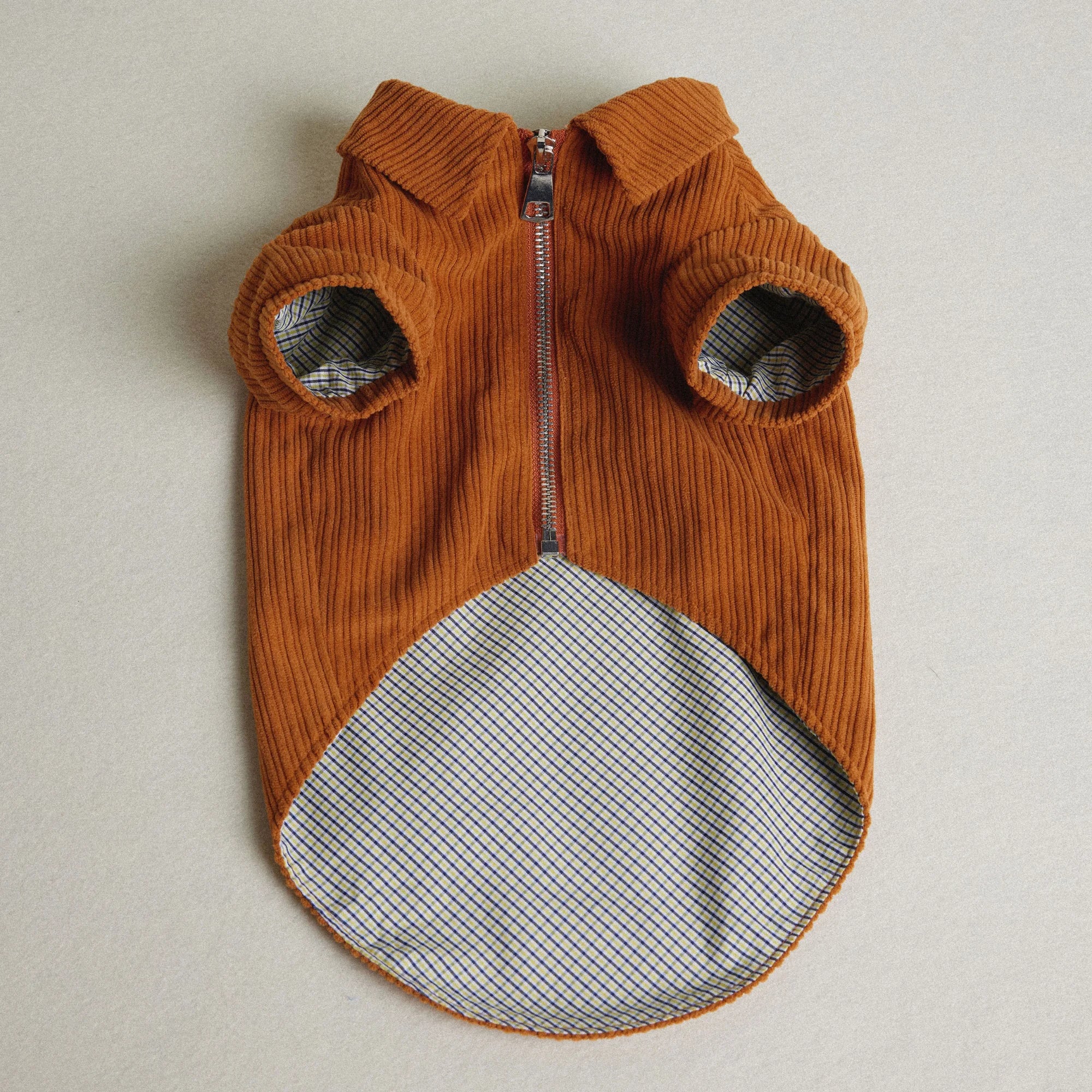 Dachshund Autumn & Winter Maillard Double-Layer Jacket