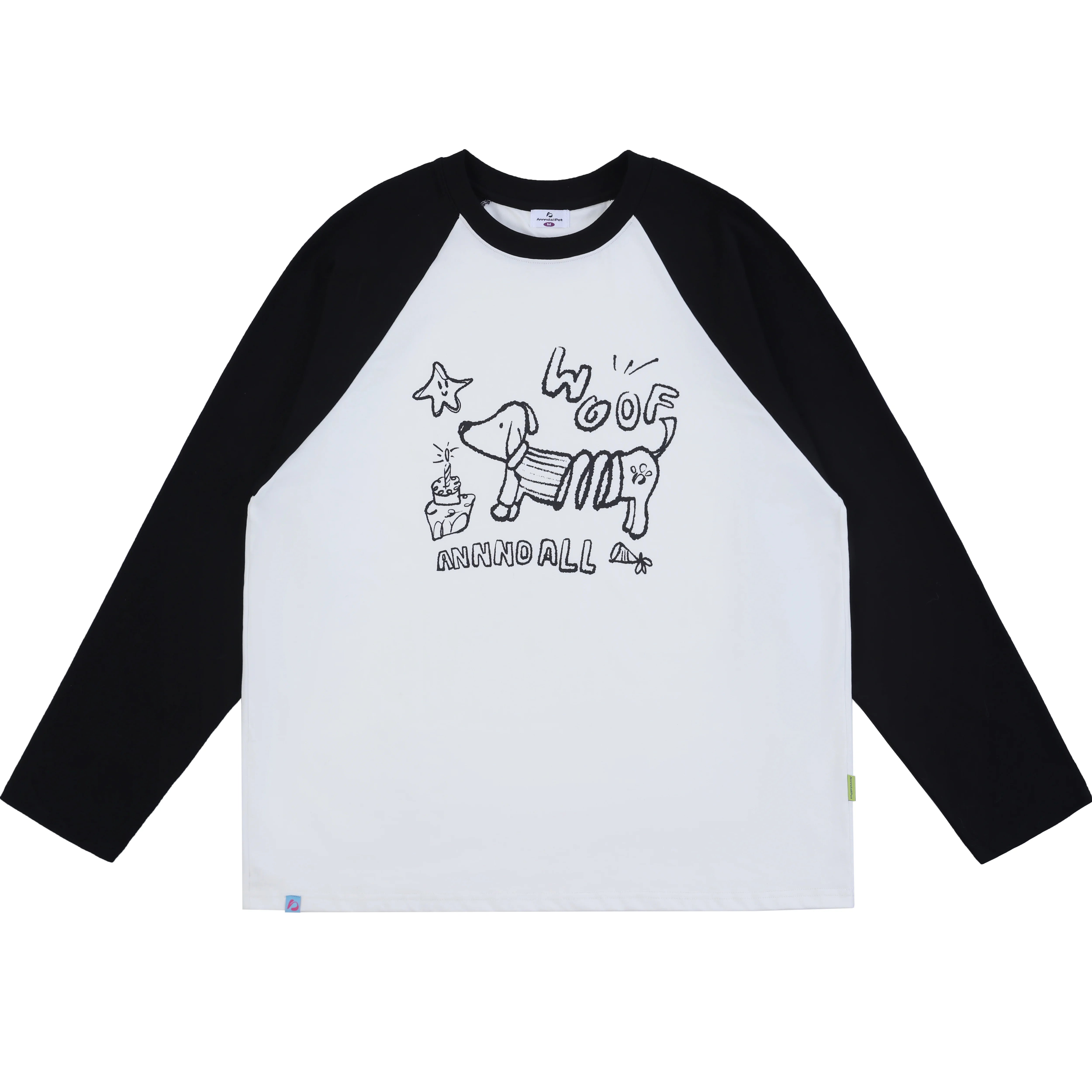 Matching Parent & Wiener Dog Matching Raglan T-Shirt