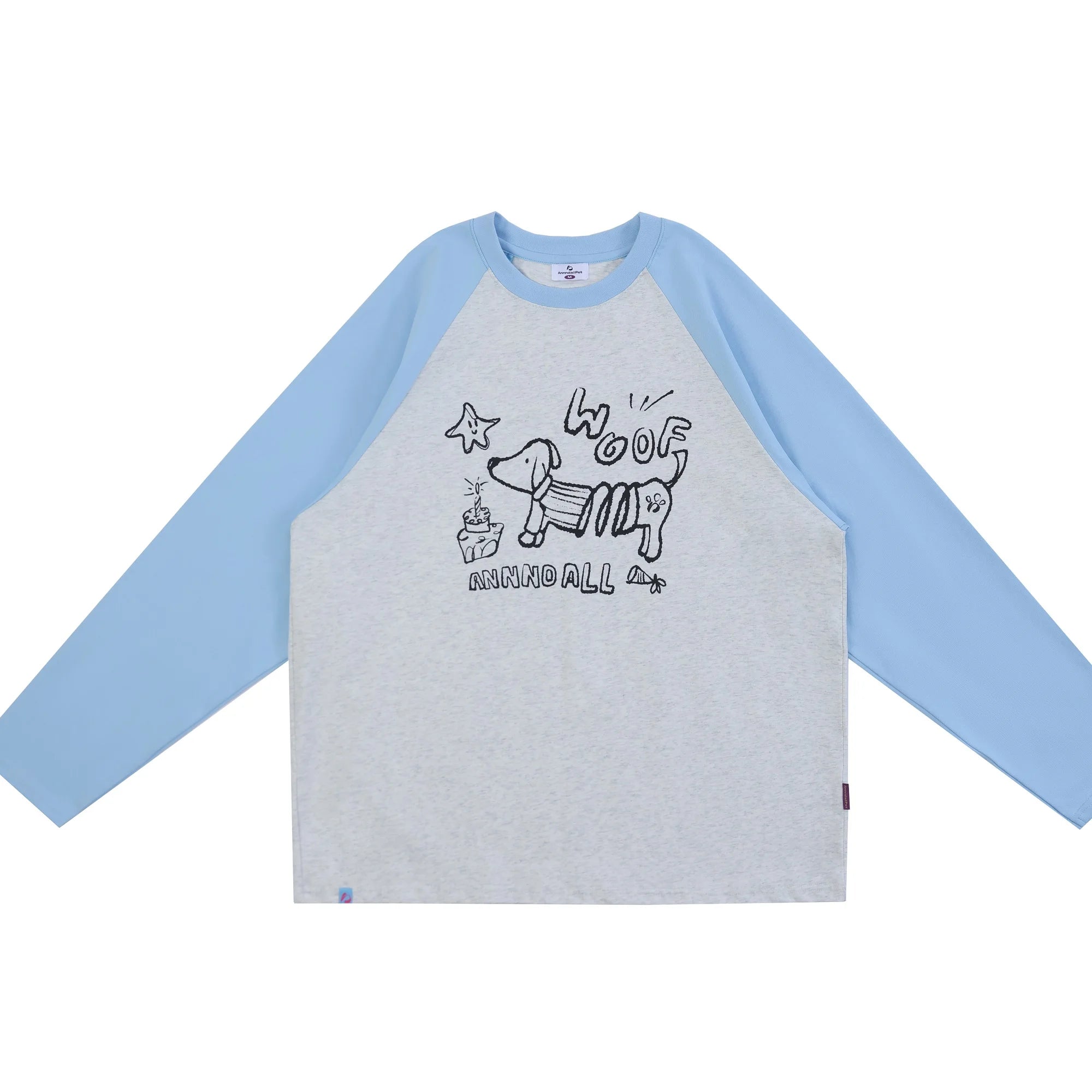 Matching Parent & Wiener Dog Matching Raglan T-Shirt