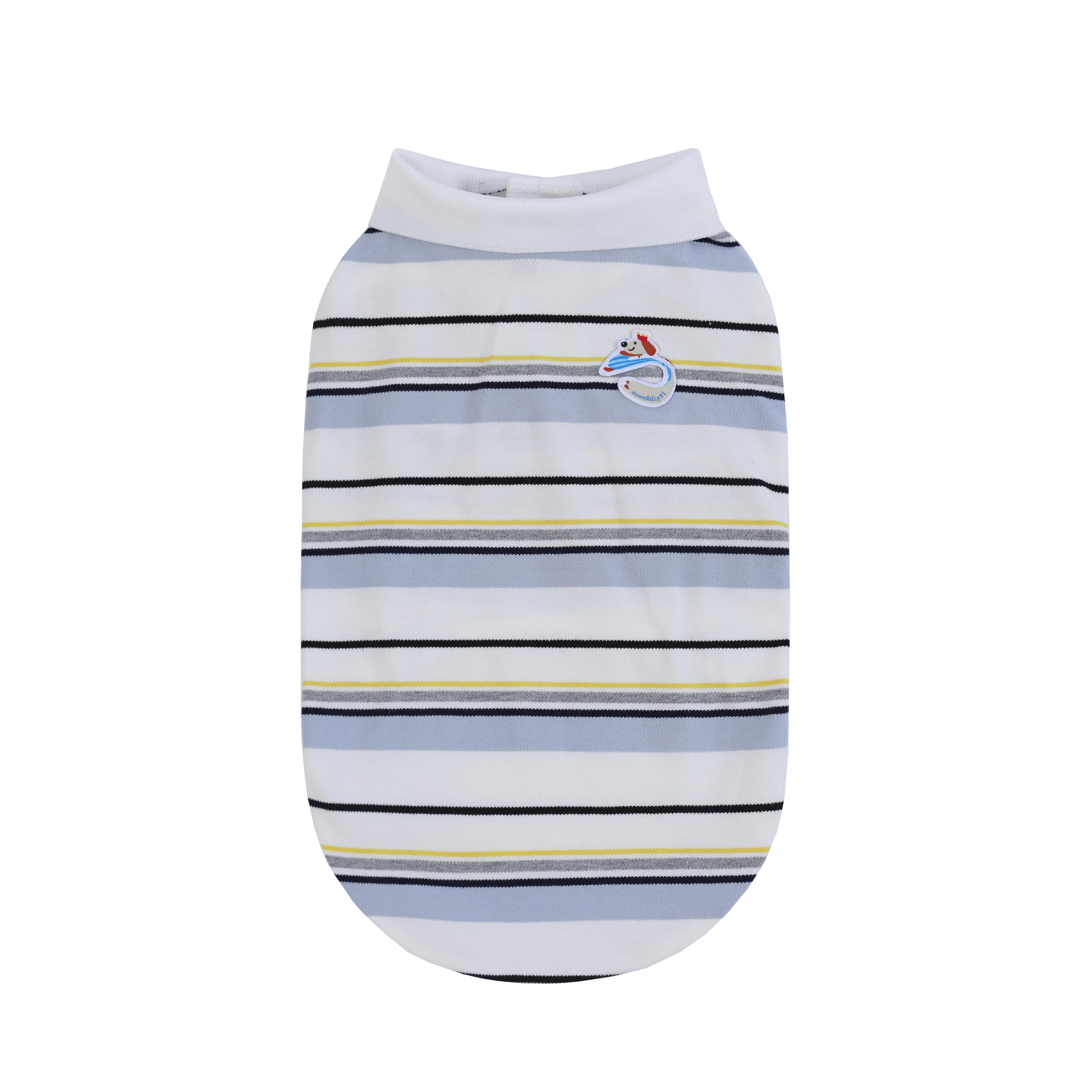 Matching Striped Polo Shirt for Wiener & Parents