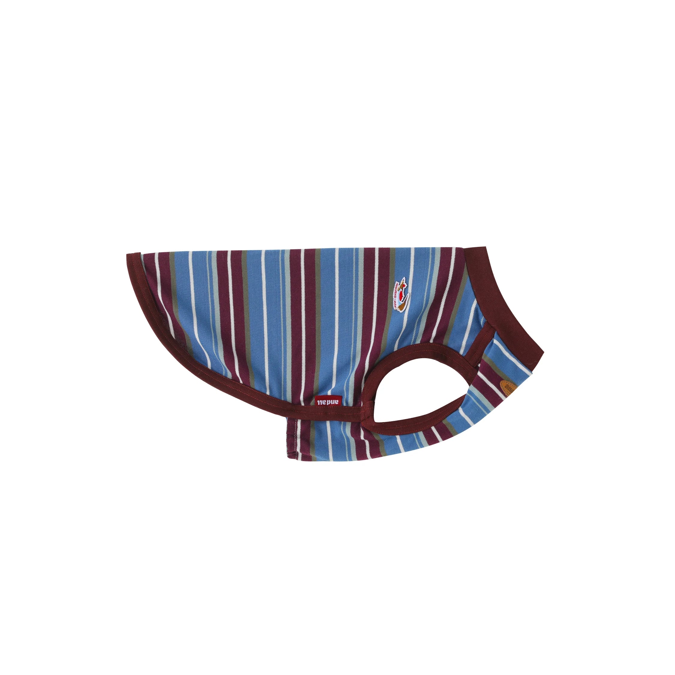 Matching Striped Summer Outfit for Dachshunds & Owners