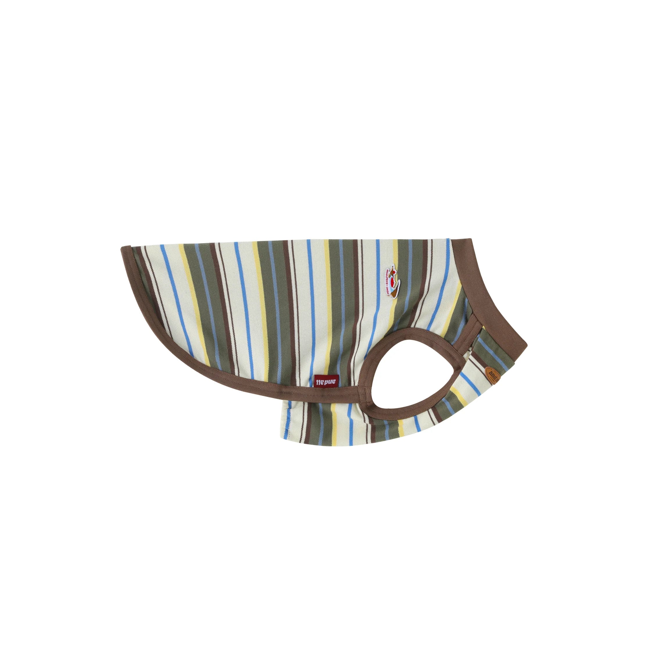Matching Striped Summer Outfit for Dachshunds & Owners
